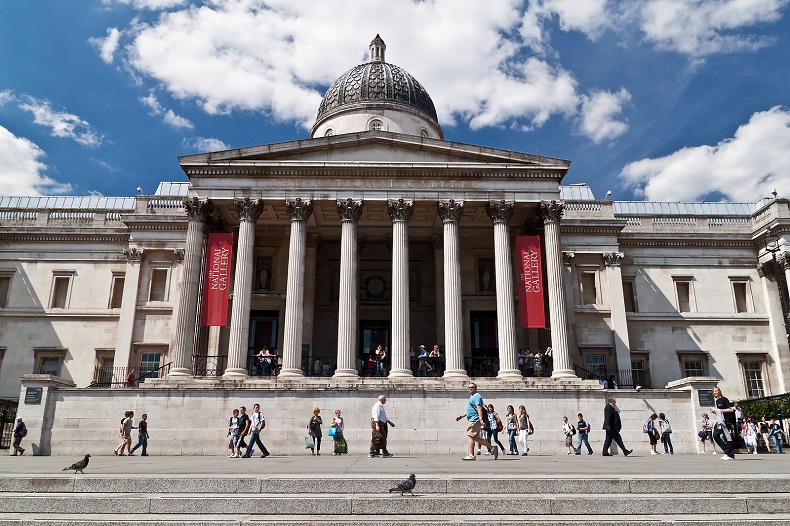 British Museum von auen in London