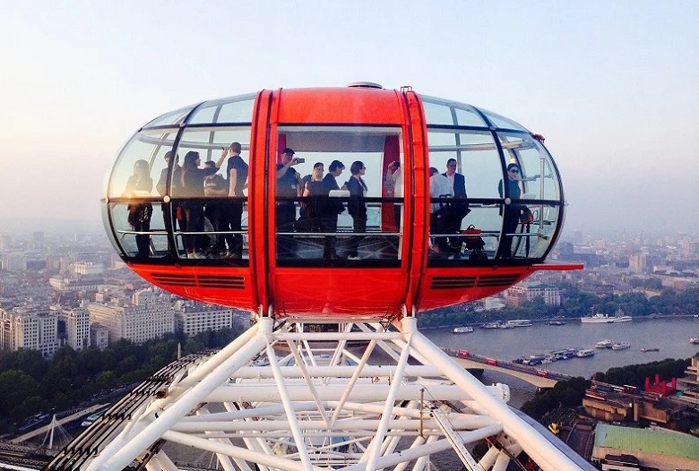 London Eye - Kabine